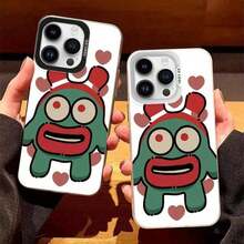 おしゃれなスマホケース  11/12/13/14/15/15pro/15 Plus/15 Promax/7plus/8plus/11pro/12pro/13pro/14pro/11promax/12promax/13promax/14promax/14plus/5 - 半透明の黒 - チェックする 5