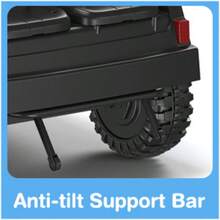 24V 4-Seater Kids Electric Golf Cart, 4WD Ride-On Car With Remote, Awning, Suspension & Music Features, Best Gift For Christmas - 藍色 - 查看 6