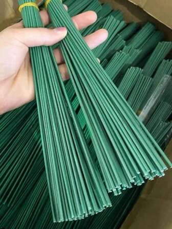 Cinta floral verde, material de envoltura del tallo del ramo de boda DIY, material de empaquetado de ramos para floristerías en el Día de San Valentín, Día de la Madre, Día del Padre, material de empaquetado de ramos y decoración adhesiva para arreglos florales, tallos de flores verdes, material de artesanía floral DIY, accesorios de tallo de flor de alambre hecho a mano.