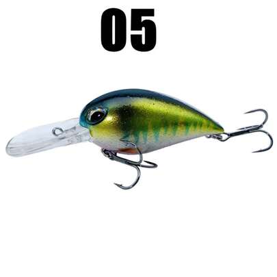 Crankbait Wobblers de pesca, cebo Artificial de manivela, señuelo flotante de Lucio, 19g, 6cm, nuevo