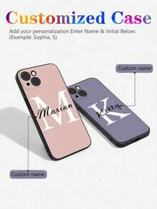 1 pieza Funda de teléfono personalizada de TPU resistente a golpes, compatible con Apple 16/15/14/13 Plus Pro Max Pro, OPPO, Redmi, personalizada con fotos, dibujos animados, personajes de juegos, celebridades, ideal para Navidad, Acción de Gracias, Halloween, San Valentín, Pascua, regalos para novio, novia, familia, amigos - Negro - Ver 3