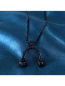 1 pieza Collar con colgante de auricular de estilo hip hop, accesorio versátil y personalizado unisex - auricular - Ver 9