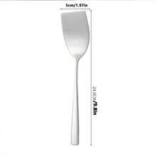 High Quality Stainless Steel Kitchen Spatula - Suitable For Stir-Frying, Serving Dishes, And Cooking - Multicolor - View 6