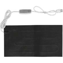 Almohadilla Calefactora Reguladora de Temperatura DC5V, Almohadilla Calefactora Eléctrica Impermeable de 4 Velocidades con Alimentación USB, Calentador de Tela Eléctrico(25x30cm/9.84x11.81in),39878821 - verde menta - Ver 1
