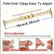 Minimalist Heart-Linked Pearl Watch Band, Compatible With Apple Watch 38/40/41/42/44/45/46/49mm, Suitable For Apple Watch Ultra 3/2/1, Series 11 10 9 8 7 6/SE 5 4 3 2 1, Valentine's Day Gift Watch Band - Red - View 3