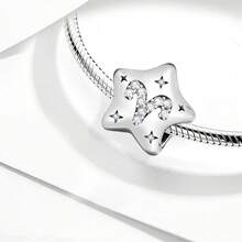 1 Exquisita cuenta con diseño de constelación de estrellas, adecuada para que las mujeres la usen, se puede utilizar para hacer joyas DIY como pulseras, etc. Es un regalo exquisito para las novias. - Estrellas y constelaciones - Ver 5