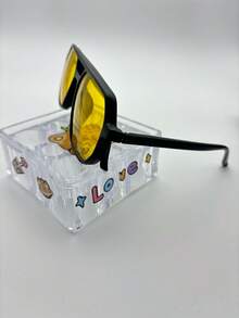 Lentes para Graduación con 5 Clips de Imán intercambiables para unisex 2381 - Negro - Ver 7