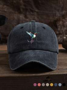 1pc Unisex Outdoor Casual Fashion Cat Print Adjustable Size Soft Baseball Cap, Suitable For Daily Wear