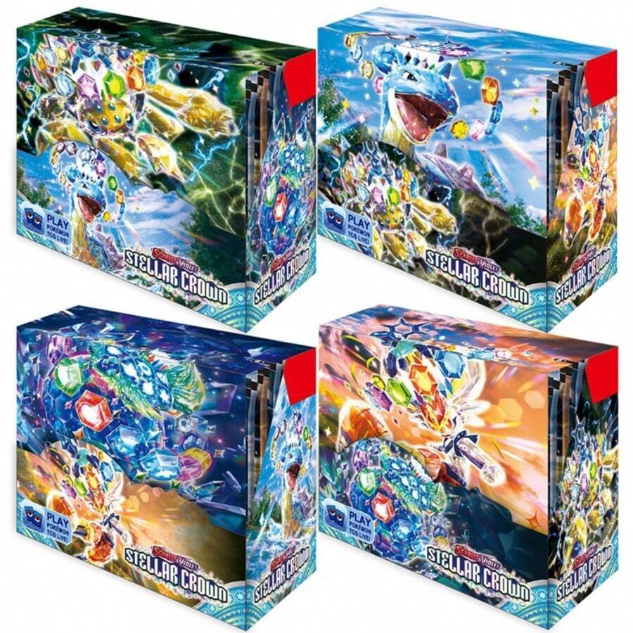 Pokemon 36 Bags Cards English Supplement Pack Battle Cards Evolution Trading Cards Games Collection Cards Toys Random Styles, Pokemon Collectible Cards, Pokemon Building Loan Monster Rare Collectible Cards, Pokemon Collectible Cards - Multicolor - View 1