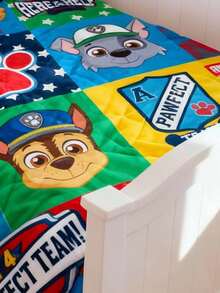 Paw Patrol 汪汪队立大功卡通小狗夏季降温毯，轻薄透气，单人床或双人床适用。可机洗。 - 彩色 - 查看 4