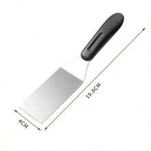 Meoky Stainless Steel Mini Spatula, Mini Spatula For Kitchen, Cooking Metal Spatula With Heat-Resistant Handle, Suitable For Pizza, Pancakes, Lasagna, Brownies, Cakes And Cookies - Silver - View 8