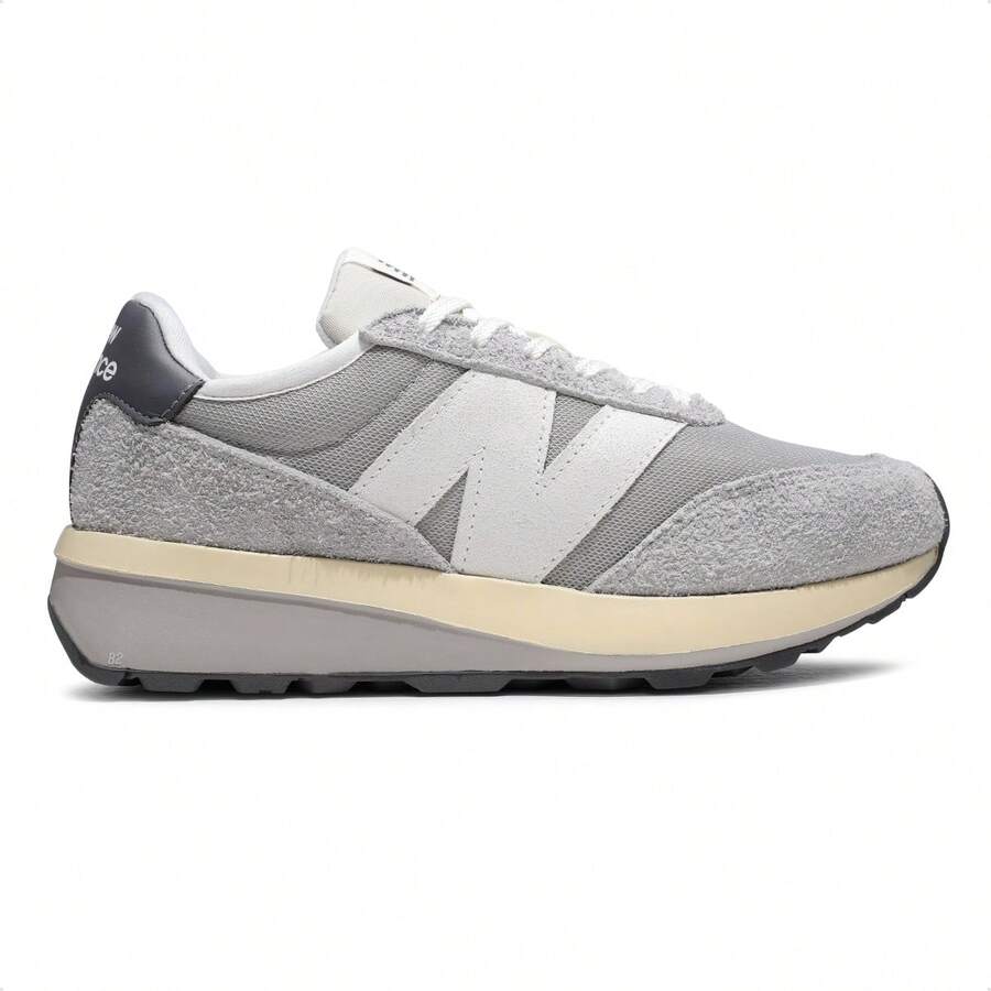 New Balance 370v1 Unisex Sneakers, 100% Original, With Invoice And Warranty. - 灰色/白色 - 查看 1