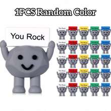 1/5/10个装“你真棒”迷你装饰品 - 积极励志礼物，鼓舞人心的石头装饰品，派对装饰品，石头装饰品，礼品袋填充物和奖励品。非常适合送给家人、同事、员工、老师、朋友，作为生日鼓励礼物，也可用作房间装饰和办公桌装饰。 - 彩色 - 查看 13