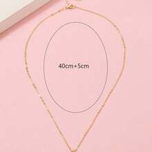 Music Note Charm Necklace - Multicolor - View 2