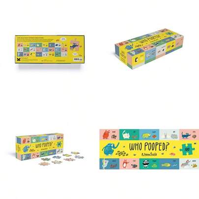 Laurence King Who Pooped? 100 Piece Puzzle