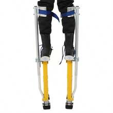 24-40 Inch Yellow Aluminum Drywall Stilts Tool For Painting Painter Taping - default - View 2