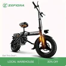 Adult Electric Bicycle 740W Lightweight Foldable Electric Bike Top Speed 20 MPH 45mile Long Range Level 1 Pedal Assist 48V/54.6V Removable Battery Electric Bike 8A-20AH Battery Optional Load Capacity 385 Lbs -free Shipping From Local Warehouse - 54,6 V-17,5 Ah + asiento amortiguador - Ver 9