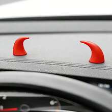 创意趣味汽车/摩托车/电动车内饰装饰 - 可爱方向盘恶魔角、中控台迷你喇叭和摩托车头盔汽车装饰配件 - A - 查看 8