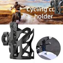 1pc Motorcycle/Bicycle/Scooter Drink Cup Holder, Multi-Function Water Bottle Rack For Outdoor Activities - Multicolor - View 1