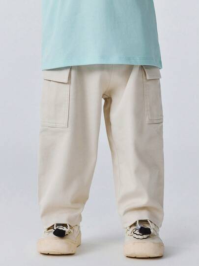 mini bala 男婴速干工装裤，透气吸湿，2026 春季系列