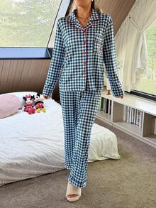 迪士尼史迪奇印花拼布睡衣套装 - 彩色 - 查看 4