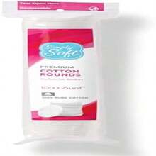 Simply Soft Premium Cotton Rounds, 100% Pure Cotton, Absorbent Cotton Pads, 600Count (6 - 100Count Pack) - como en la foto - Ver 3