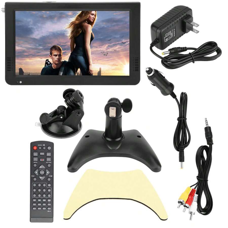 LEADSTAR ATSC - TV digital para coche, radio FM, 10 pulgadas, 1080P, estéreo, alta sensibilidad - Tipo de Enchufe A USA (110-127V) - Ver 1