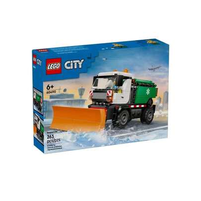  LEGO City Series 60490 Multi-Functional Snowplow Puzzle Assembly Building Blocks Toy Gift For Boys And Girls