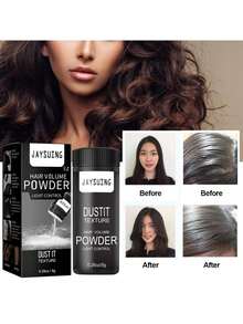 8g Polvo Voluminizador para Cabello Sin Enjuague, Efecto Mate y Seco - Aumenta Volumen y Fija Estilo para Hombre y Mujer - Ideal para Cabello Graso, Día a Día y Fiestas,regalos para hombres y mujeres adecuados para San Valentín, Año Nuevo, cumpleaños, bodas y fiestas,ofertas,maquillaje,Envío Gratis - Polvo - Ver 3