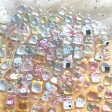 1 pieza Pegatinas con tema de animales fantasma lindos, adecuadas para manualidades DIY, álbumes de pegatinas, fundas de teléfono, regalos de cumpleaños, recompensas de enseñanza, álbumes de pegatinas, fundas para portátiles y teléfonos, excelentes para planificación, viajes, ideal para amantes de las manualidades y la fabricación de pegatinas - Multicolor - Ver 4