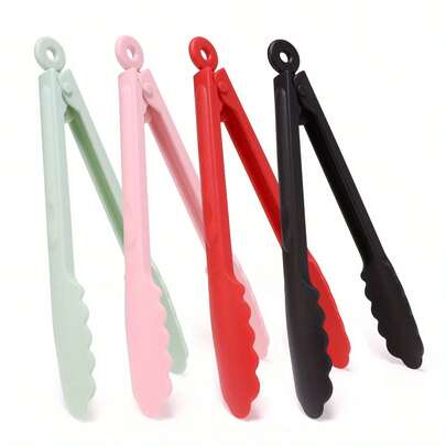 1个塑料食品夹，自助餐塑料面包夹，烧烤食品夹，野餐烧烤夹，厨房用具