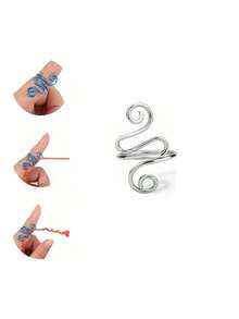 Vòng điều chỉnh độ căng sợi móc, vòng điều chỉnh độ căng sợi móc tiện dụng cho người thuận tay trái và tay phải, vòng dẫn hướng sợi, dụng cụ móc len, vật dụng thiết yếu cho việc làm thủ công tại nhà. - Nhiều màu - Xem 26