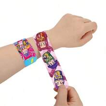 12pcs K-POPWitch Hunters Groups Flap Bracelets, Fun Party Gifts, Festive Photo Props, The Best Gift For Friends And Couples, Perfect For Valentine's Day, New Year, Easter, Thanksgiving Gifts - Multicolor - View 4