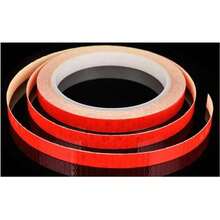 2个高亮TPU自行车反光片三角形便携式反光片和1张1*8厘米反光贴纸，适用于自行车装备和自行车配件 - 彩色 - 查看 16