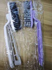 4pcs/3pcs/2pcs/1pc 360° Rotating Tile Cleaning Brush Set - Hard Bristle Brush, Wall & Floor Scrubber, Bathroom & Kitchen Cleaning Tools