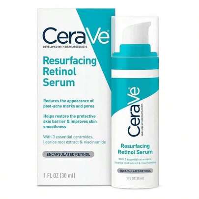  CeraVe Retinol Serum, 30ml, Vitamin A, Moisturizing, Anti-Aging, Skin Smoothing