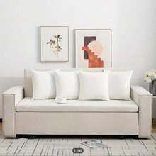 1PC/2PCS/4pcs/Set Sleek Marble Pattern Plush Pillow Cover - 18x18 Inches (Multiple Sizes Offered), Zippered Closure, Farmhouse Square Sham, Chic Decor Accent For Home/Living Room/Bedroom/Car/Hotel/Patio (Pillow Inserts Not Included) - 彩色 - 查看 4