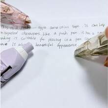 5pcs Refillable Correction Tape Set, Ultra-Thin PET Transparent Film, Smooth & Tear-Resistant, Suitable For School/Office