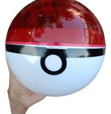 10 Dulceros Plástico Pokebola Roja - Multicolor - Ver 6