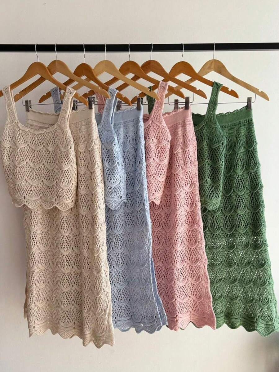 Tuscan Long Elegant Party Set For Women - trắng - Xem 1