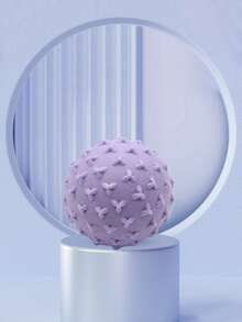 1 pieza Bola de masaje de punto de activación sólida de 4,5 cm, bola de yoga y fitness para relajación muscular, bola de fisioterapia texturizada para liberación miofascial de todo el Body - Multicolor - Ver 7