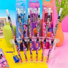 12 Peças Lápis de Caçadores de Demônios K-pop, Ferramentas de Escrita, Decoração de Mesa, Colecionáveis, Presentes de Fã, Adequado para Decoração de Carro e Mesa, Presentes Exclusivos de Fã, Presentes de Aniversário, Presentes de Ano Novo, Presentes de Páscoa, Alívio de Estresse, Presentes de Natal - Multicolorido - Visão 5
