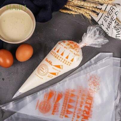 100 Sacos Para Confeitar Bolo Descartáveis Confeiteiro Padaria Decoração