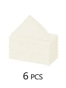 6/10/12/24/50pcs Beige Cloth Napkins Dinner Napkins Bulk 14*14/17*17/20*20 Inch Washable 100% Polyester Fabric Cloth Table Napkins With Stitched Edges Ideal For Hotel Restaurant, Holiday Parties Wedding