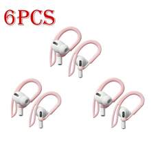 8pcs Bluetooth Earphone Ear Hooks, Sports Anti-Lost Ear Hooks, Transparent Anti-Lost Ear Hooks, Non-Slip Silicone Material, Compatible With Apple Pro Bluetooth Earphones - Multicolor - View 7
