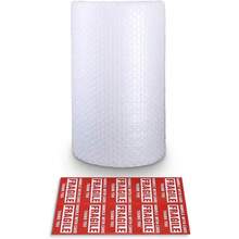Bubble Cushioning Wrap Rolls 3/16" X 12" X 15' Ft Total Perforated Every 12" For Packaging Shipping Mailing - Clear - View 6