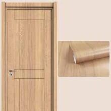1 Cuộn Giấy Dán Tường Vân Gỗ Nhôm Tự Dính, Giấy Dán Tường Có Kết Cấu Gỗ Thật, Miếng Dán Tường Chống Thấm Nước Và Dầu Mỡ Có Thể Tháo Rời, Dễ Dàng Dán Trên Cửa, Thích Hợp Cho Phòng Ngủ, Phòng Tắm, Phòng Khách, Khung Cửa Bằng Hợp Kim Nhôm Và Gỗ Nguyên Khối - Nhiều màu - Xem 85