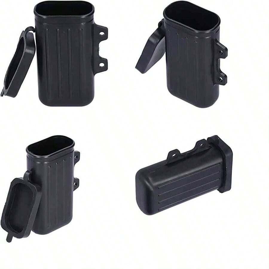 EVGATSAUTO Portaherramientas para Motocicleta, Caja de Herramientas para Motocicleta, Soporte de Reparacin, Contenedor de Botellas, Reemplazo de Plstico ABS para TW200 Trailway 1987-2015 - como se muestra en la figura - Ver 1