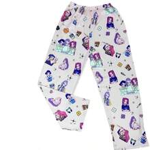 动漫卡通韩版睡衣，Y2K春秋新款女士休闲家居裤，时尚礼物 - 彩色 - 查看 7