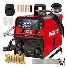 Maquina Para Soldadoras Migsa Portatil Inversores Electrodos Wanse - amaril - Ver 1
